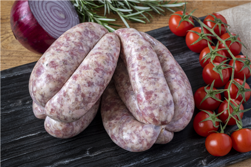 Garlic and herb sausages